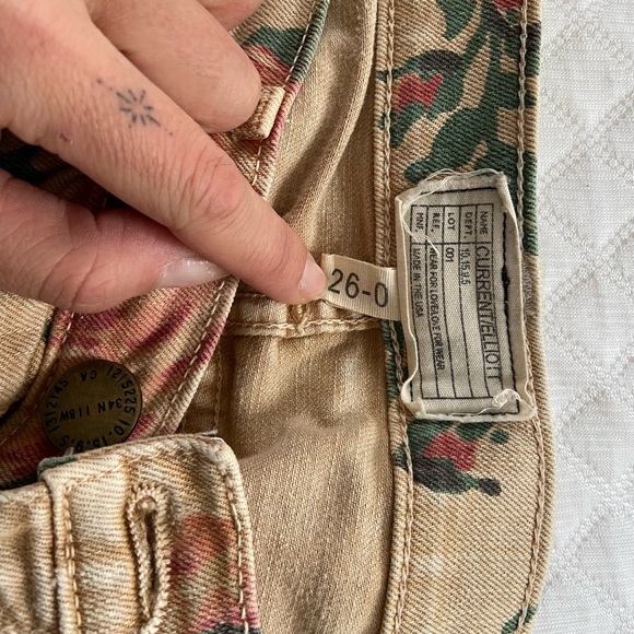 Current Elliott Floral Jeans - Picture 3 of 5